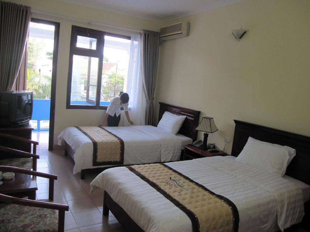 Hai Au Hotel Hai Phong Esterno foto